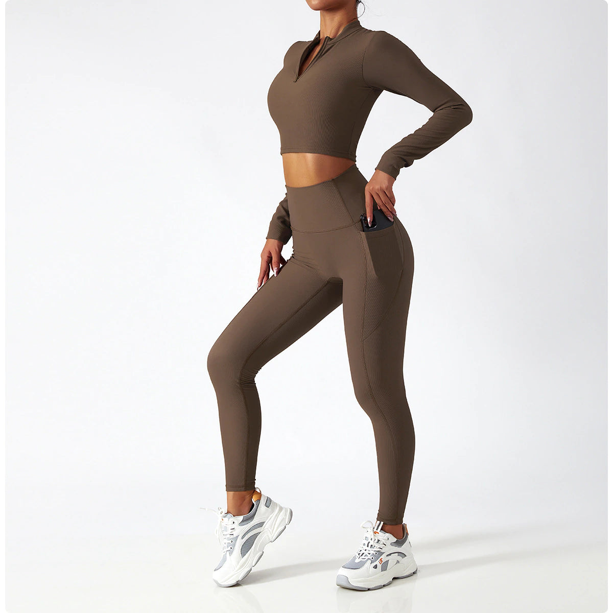 High Waist Yoga Leggings Naked Sense Quick-dry Design – shop-globenomads.com